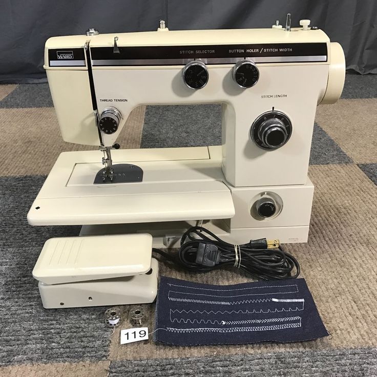 sewing machine montgomery ward